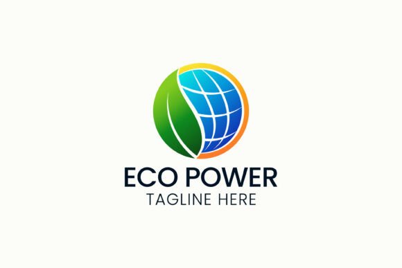 Eco Power Renewable Energy Logo Design - Graphics for Logos