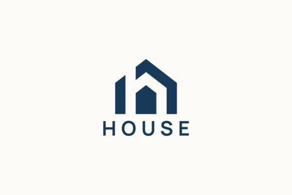 H Letter House Logo Real Estate Review