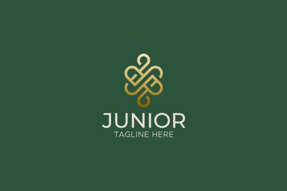JR Logo Monogram Concept Luxury Modern Graphics
