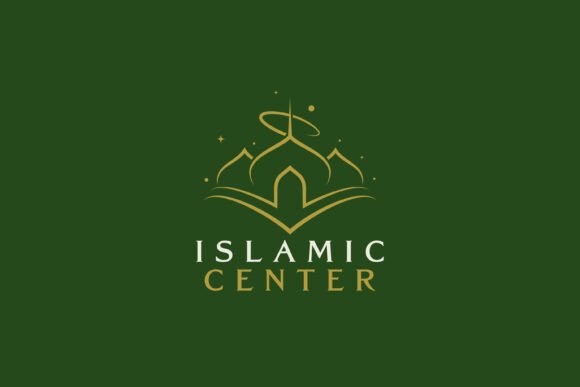 Logo Mosque for Islamic Center Education Graphics
