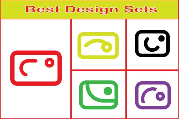 Minimal Wallet Icon Vector Set for Freebies and Graphics