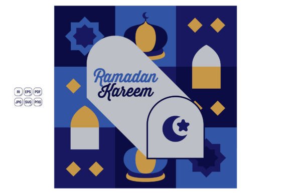 Ramadan Kareem Greeting Card 02 - A Versatile Graphic Design Asset
