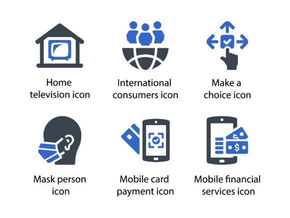 Untact Economy Icon Set 5 Review